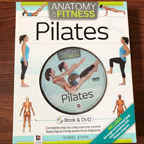Anatomy of Fitness Pilates Book and DVD - Picture 1 of 3